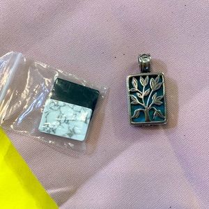 SILPADA Sterling Silver S1957 Live Laugh Love Tree Pendant